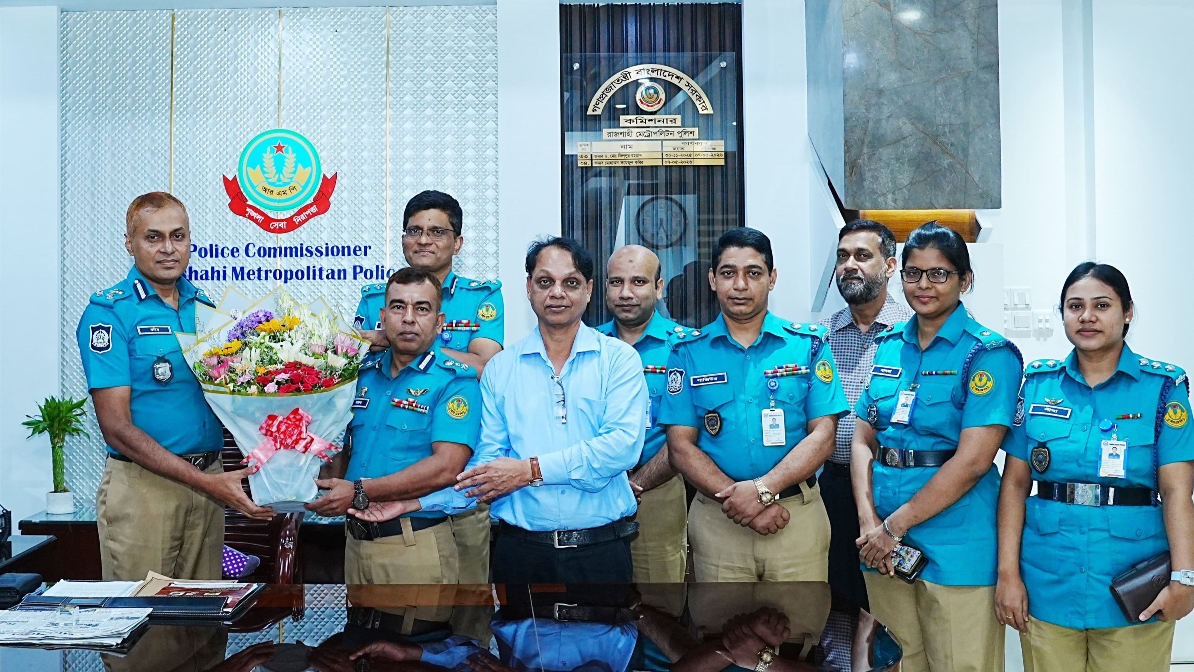 পিপিএম-সেবা ২০২৫ পদক পেলেন আরএমপি কমিশনার ফয়েজুল কবির